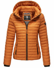 Marikoo Samtpfote leichte Damen Steppjacke Cinnamon Größe XL - Gr. 42