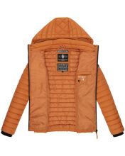 Marikoo Samtpfote leichte Damen Steppjacke Cinnamon Größe XL - Gr. 42