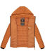 Marikoo Samtpfote leichte Damen Steppjacke Cinnamon Größe XL - Gr. 42