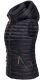 Navahoo Shadaa lightweight ladies quilted vest - Black-Gr.XS