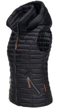 Navahoo Shadaa leichte Damen Stepp Weste Schwarz Größe XXL - Gr. 44