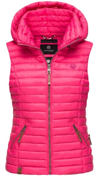 Navahoo Shadaa lightweight ladies quilted vest - Pink-Gr.M