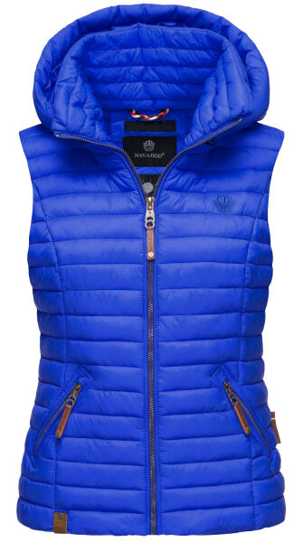 Navahoo Shadaa lightweight ladies quilted vest - Blue-Gr.XXL