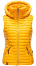 Navahoo Shadaa lightweight ladies quilted vest - Yellow-Gr.XXL