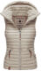 Navahoo Shadaa lightweight ladies quilted vest - Brightgray-Gr.M