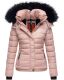 Navahoo Chloe Damen Winterjacke gefüttert Rosa Größe S - Gr. 36