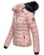 Navahoo Chloe Damen Winterjacke gefüttert Rosa Größe S - Gr. 36