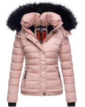 Navahoo Chloe Damen Winterjacke gefüttert Rosa Größe M - Gr. 38