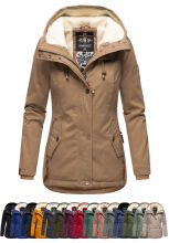 Marikoo Bikoo Damen gefütterte Winterjacke mit...