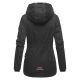 Marikoo Bikoo ladies winter jacket with hood - Black-Gr.S