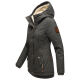 Marikoo Bikoo ladies winter jacket with hood - Anthracite-Gr.L