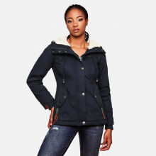 Marikoo Bikoo ladies winter jacket with hood - Navy-Gr.S