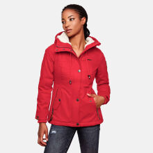 Marikoo Bikoo ladies winter jacket with hood - Red-Gr.XXL