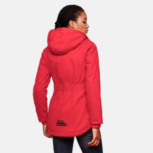 Marikoo Bikoo ladies winter jacket with hood - Red-Gr.XXL