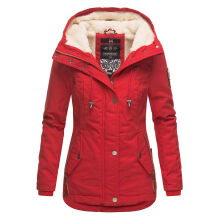 Marikoo Bikoo ladies winter jacket with hood - Red-Gr.XXL