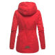 Marikoo Bikoo ladies winter jacket with hood - Red-Gr.XXL