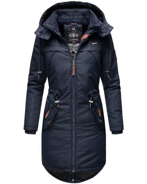 Marikoo Kamil Ladies Winterjacket B807 Navy Size XS - Size 34