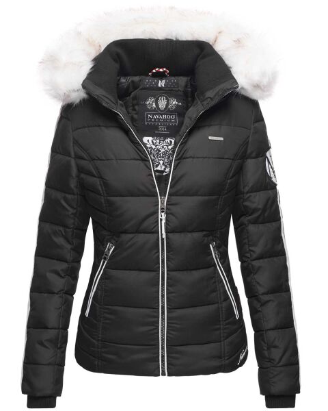Navahoo Khingaas Ladies Quilted Jacket B810 Black Size M - Size 38