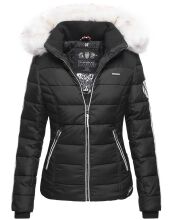 Navahoo Khingaas Ladies Quilted Jacket B810 Black Size M - Size 38