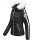 Navahoo Khingaas Ladies Quilted Jacket B810 Black Size M - Size 38