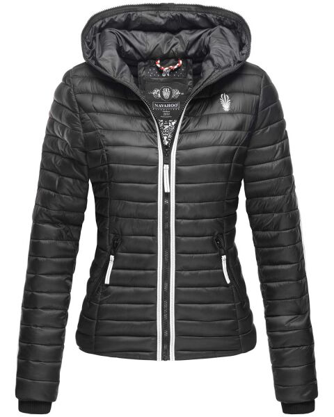 Navahoo Kimuk Princess ladies quilted jacket - Black-Gr.XXL