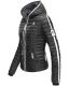 Navahoo Kimuk Princess ladies quilted jacket - Black-Gr.XXL