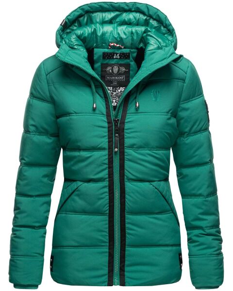 Marikoo Liebeswolke Damen Steppjacke Türkis-Gr.XS