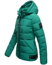 Marikoo Liebeswolke Damen Steppjacke Türkis-Gr.XS