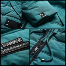 Marikoo Liebeswolke Damen Steppjacke Türkis-Gr.XS