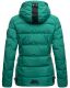 Marikoo Liebeswolke Damen Steppjacke Türkis-Gr.XS
