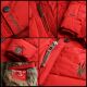Marikoo Lieblingsjacke ladies warm winter jacket with hood - Red-Gr.XXL