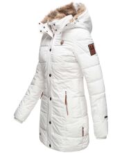 Marikoo Lieblingsjacke ladies warm winter jacket with hood - White-Gr.XS