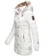Marikoo Lieblingsjacke ladies warm winter jacket with hood - White-Gr.XS