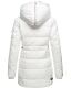Marikoo Lieblingsjacke ladies warm winter jacket with hood - White-Gr.XS