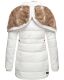 Marikoo Lieblingsjacke ladies warm winter jacket with hood - White-Gr.XS