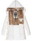 Marikoo Lieblingsjacke ladies warm winter jacket with hood - White-Gr.XS