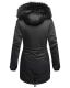 Navahoo Luluna Princess warme Damen Winterjacke mit Kunstfell Schwarz Größe XS - Gr. 34