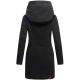 Marikoo Maikoo Damen Trenchcoat Wintermantel Schwarz Größe S - Gr. 36