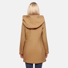 Marikoo Maikoo Damen Trenchcoat Wintermantel Camel Größe XS - Gr. 34