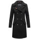 Marikoo Nanakoo ladies trench coat jacket - Black-Gr.XS