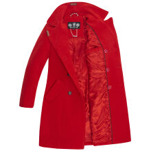 Marikoo Nanakoo ladies trench coat jacket - Red-Gr.XS