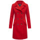 Marikoo Nanakoo ladies trench coat jacket - Red-Gr.XS