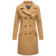 Marikoo Nanakoo Damen Trenchcoat Wintermantel Camel Größe XS - Gr. 34