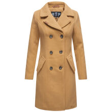 Marikoo Nanakoo ladies trench coat jacket - Camel-Gr.XL