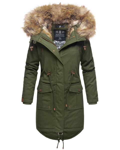 Navahoo Rosinchen Ladies Winterjacket B824 Olive Size XS - Size 34