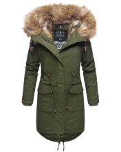 Navahoo Rosinchen Ladies Winterjacket B824 Olive Size XS - Size 34
