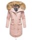 Navahoo Rosinchen Damen Parka Winterjacke mit Kapuze Rosa Größe XS - Gr. 34