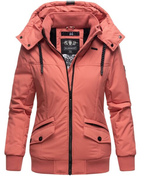Marikoo Sumikoo ladies hooded jacket Coral-Gr.XS