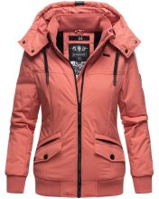 Marikoo Sumikoo Damen Jacke mit Kapuze Coral-Gr.S