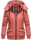 Marikoo Sumikoo Damen Jacke mit Kapuze Coral-Gr.S